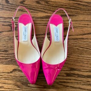 Jimmy Choo pink flats 37